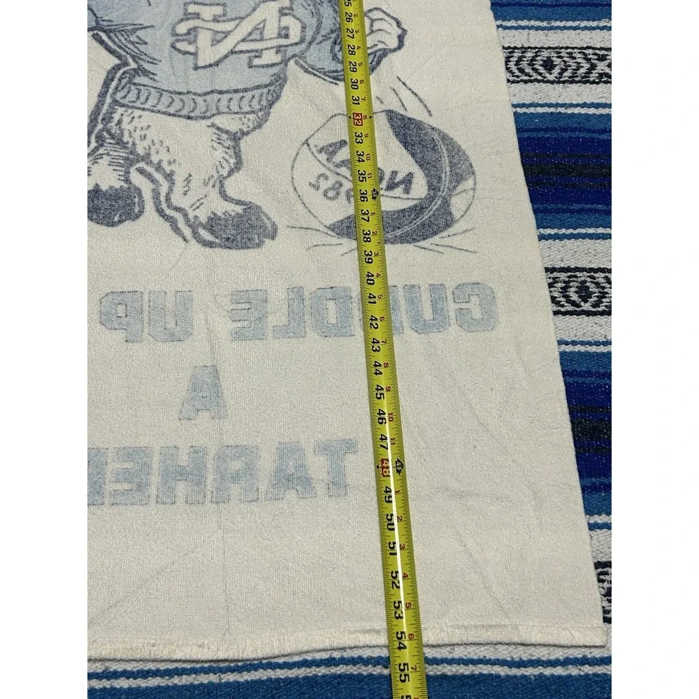 Vintage NCAA 1982 National Champions North Carolina Tar Heels Beach Towel